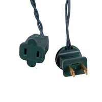 16.5' UL 100L Warm White 20% Twinkle LED Green Wire Jingle Bright™ Light Set