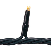 16.5' UL 100L Warm White 100% Soft Twinkle LED Green Wire Jingle Bright™ Light Set