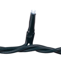 49.8' UL 300L Cool White LED Green Wire Jingle Bright™ Light Set