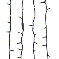 49.8' UL 300L Warm White LED Green Wire Jingle Bright™ Light Set