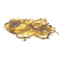 49.8' UL 300L Warm White LED White Wire Jingle Bright™ Light Set
