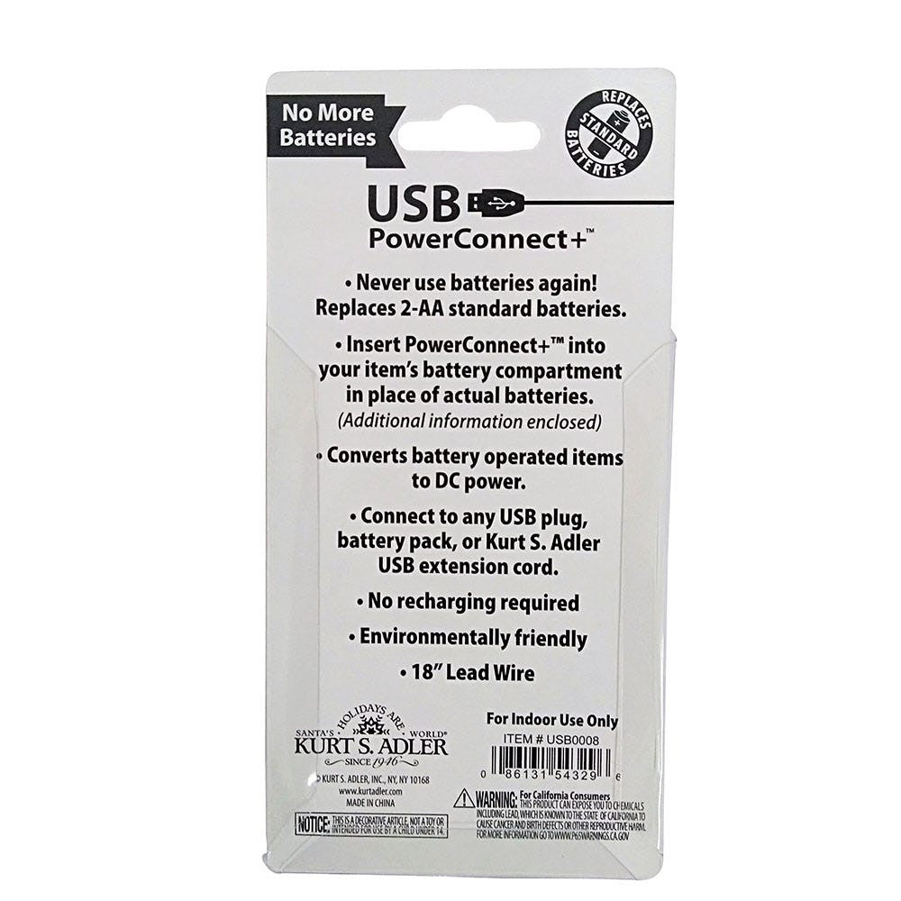 USB PowerConnect+™ 2 "AA" Converter Counter Display