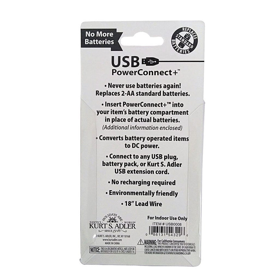 USB PowerConnect+™ 2 "AA" Converter Counter Display