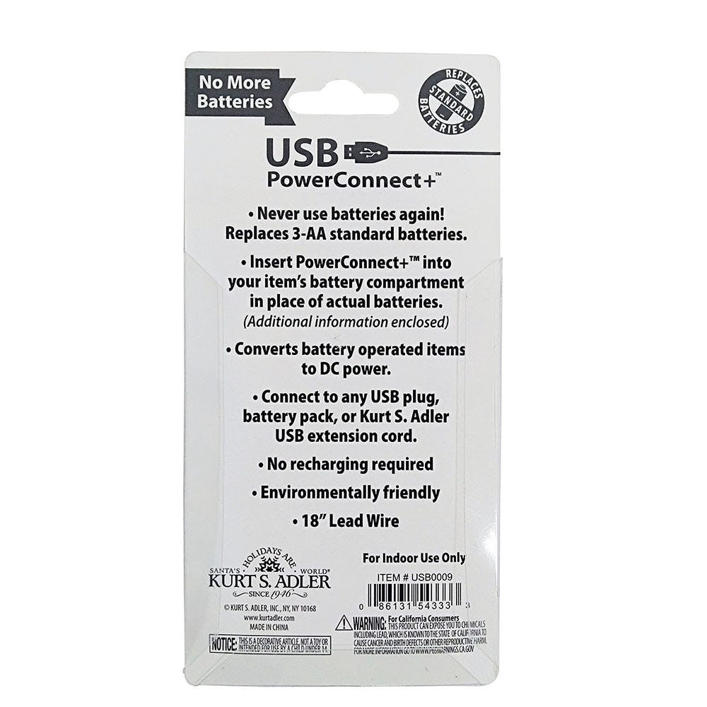 USB PowerConnect+™ 3 "AA" Converter Counter Display