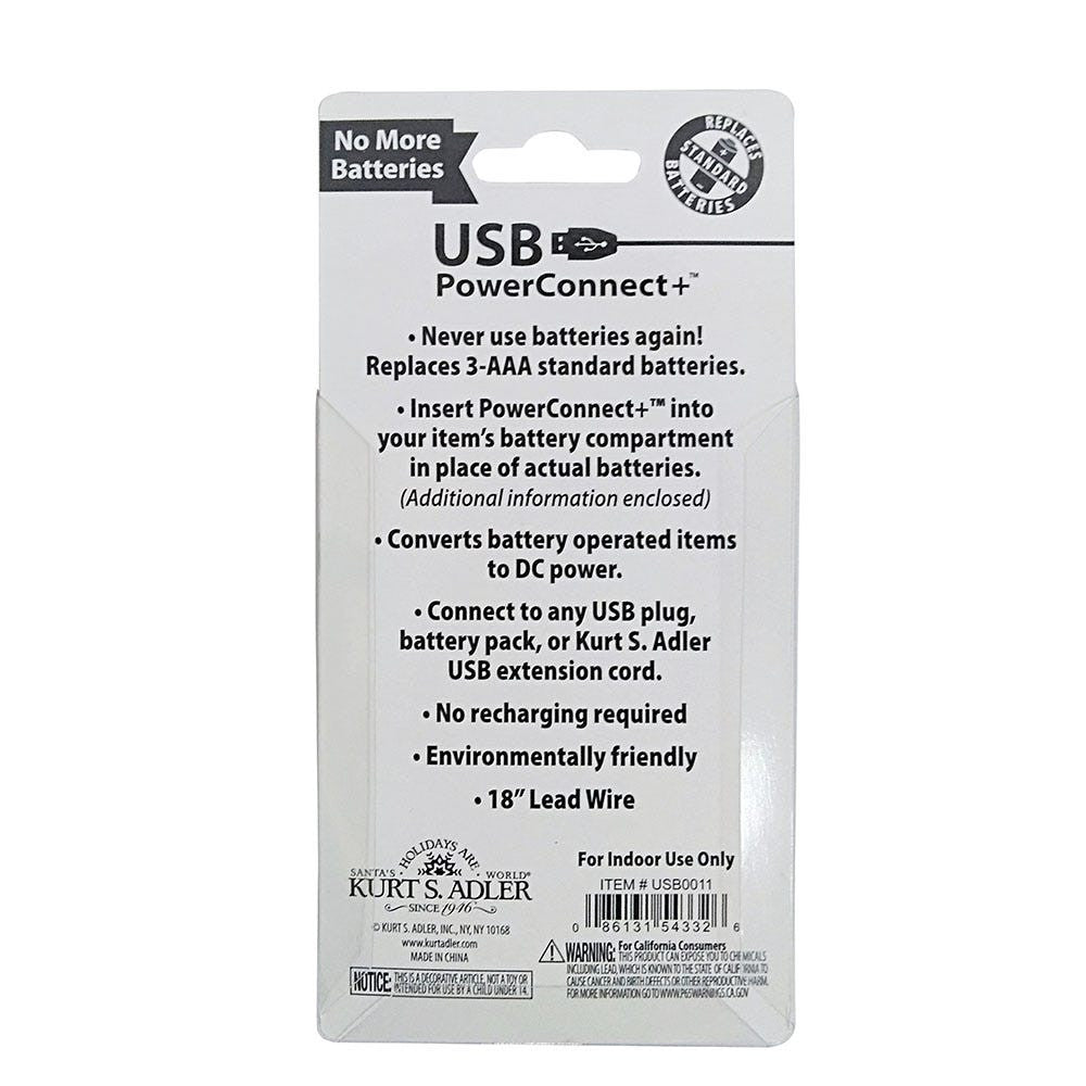 USB PowerConnect+™ 3 "AAA" Converter Counter Display