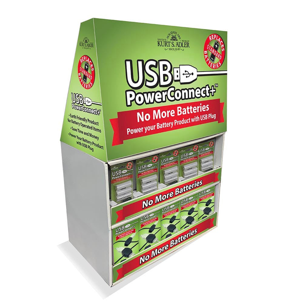 USB PowerConnect Converter Shelf Display
