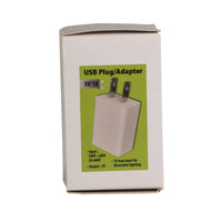 5-Volt White USB Plug/Adapter