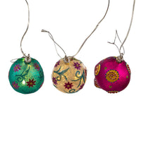 Glass Illuminated Gems USB Warm White LED Day Of The Dead Ornaments