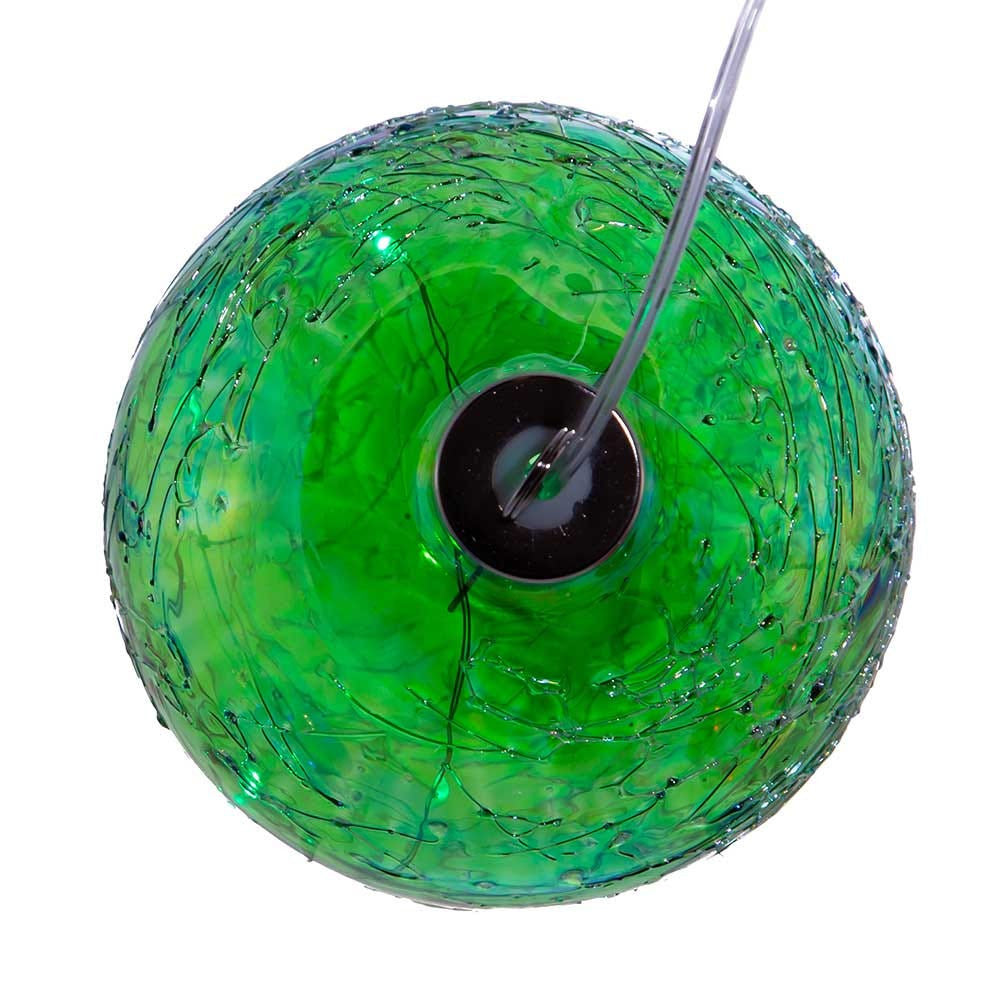 100MM Illuminated Gems USB Lighted Glass Ball Ornaments