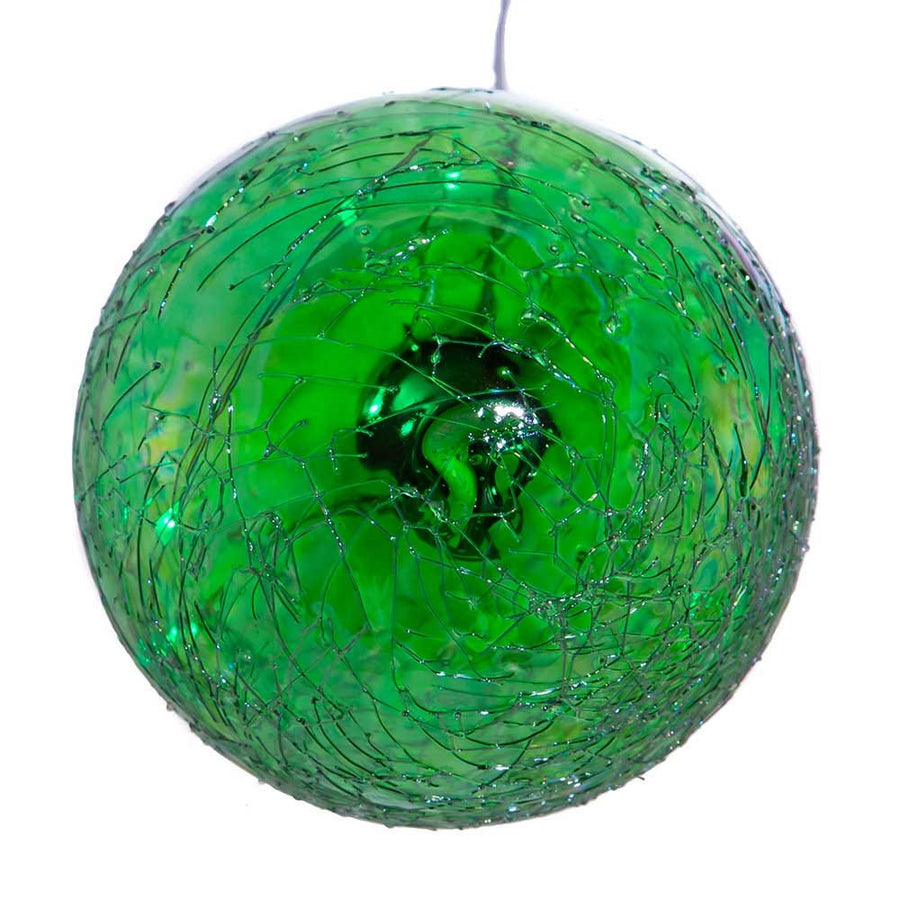 100MM Illuminated Gems USB Lighted Glass Ball Ornaments