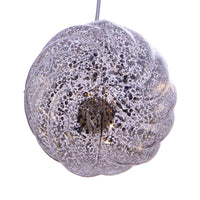 100MM Illuminated Gems Lighted USB Gold and Silver Glass Ball Ornaments