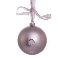 70MM Bluetooth Musical Silver Ball Ornament