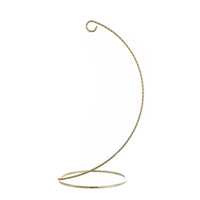 Twisted Metal Wire Hook Ornament Stand