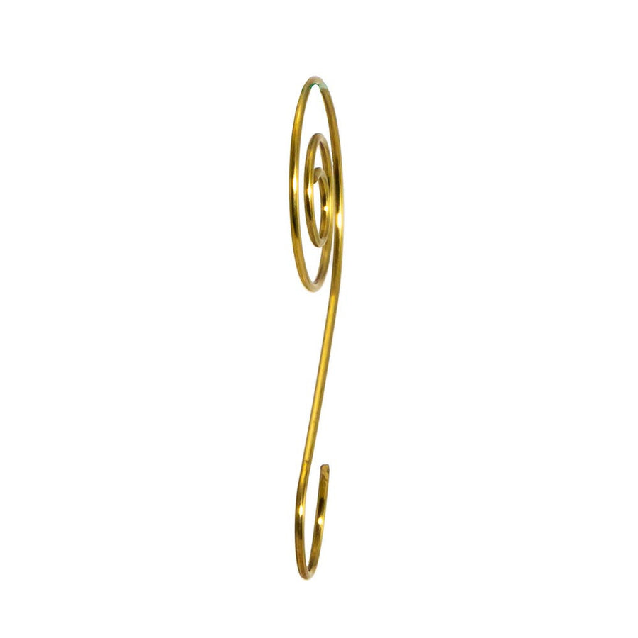Gold Wire Ornament Hooks 30-Piece Set